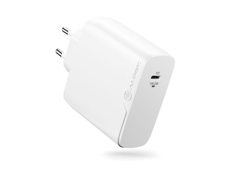ALOGIC 1X100 Rapid Power 100W GaN Charger - Incl. 2m USB-C Charging Cable