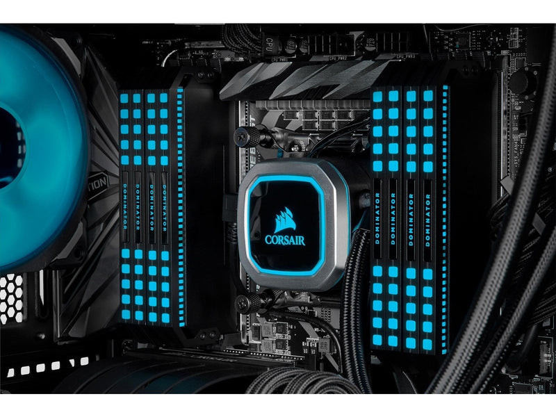 Corsair Dominator Platinum RGB DDR4-3600 - 16GB - CL18 - Dual Channel (2 pcs) - Intel XMP - Schwarz mit RGB