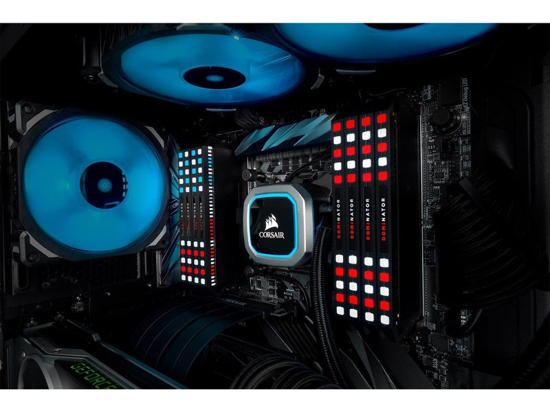 Corsair Dominator Platinum RGB DDR4-3600 - 16GB - CL18 - Dual Channel (2 pcs) - Intel XMP - Schwarz mit RGB