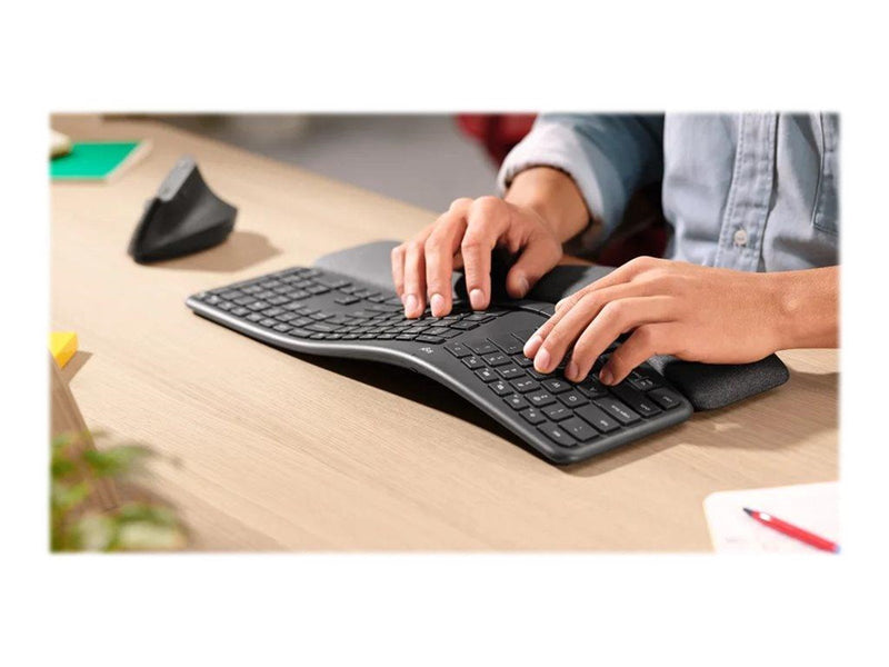 Logitech ERGO K860 Wireless Ergonomic - US (ISO) - Gaming Tastaturen - Englisch - US - Schwarz
