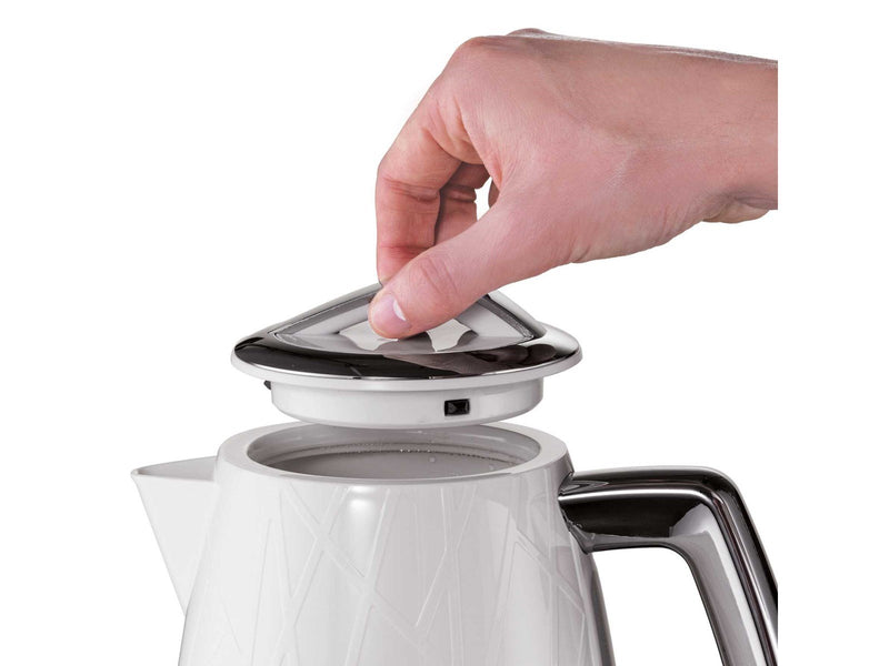Russell Hobbs Wasserkocher Structure Kettle - White with stainless steel accents - 2400 W