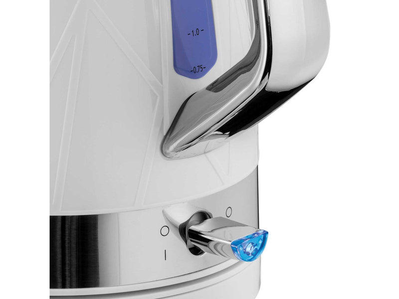 Russell Hobbs Wasserkocher Structure Kettle - White with stainless steel accents - 2400 W