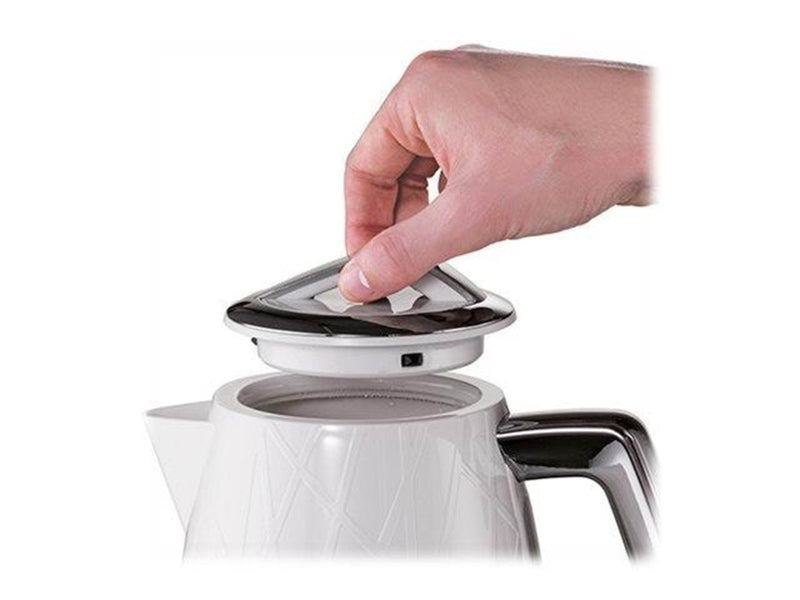 Russell Hobbs Wasserkocher Structure Kettle - White with stainless steel accents - 2400 W