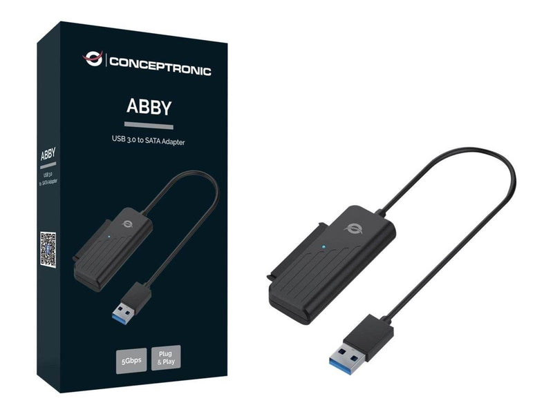 Conceptronics Conceptronic ABBY - storage controller - SATA 6Gb/s - USB 3.0