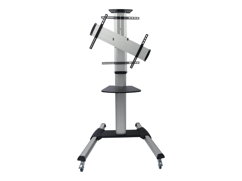 Deltaco Office Display Cart Adjustable with crank 50 kg 70" 200 x 200 mm
