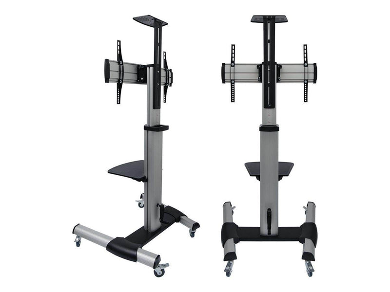 Deltaco Office Display Cart Adjustable with crank 50 kg 70" 200 x 200 mm