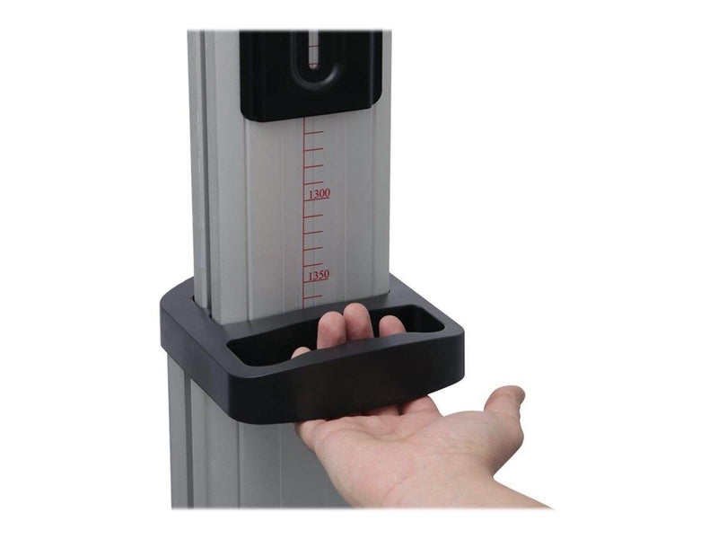 Deltaco Office Display Cart Adjustable with crank 50 kg 70" 200 x 200 mm