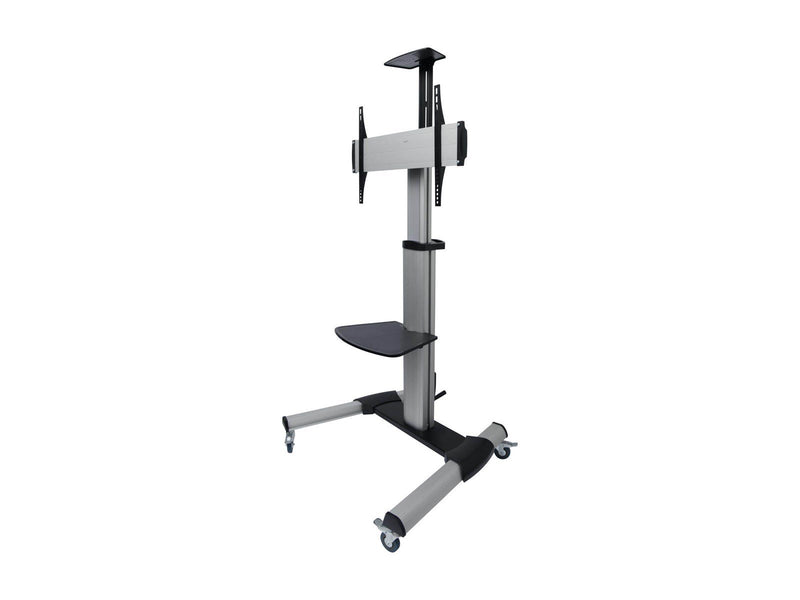 Deltaco Office Display Cart Adjustable with crank 50 kg 70" 200 x 200 mm