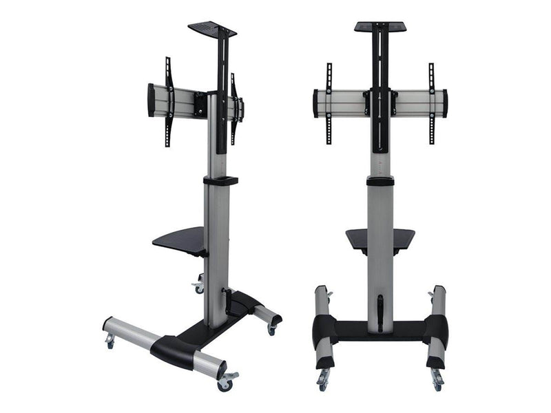 Deltaco Office Display Cart Adjustable with crank 50 kg 70" 200 x 200 mm