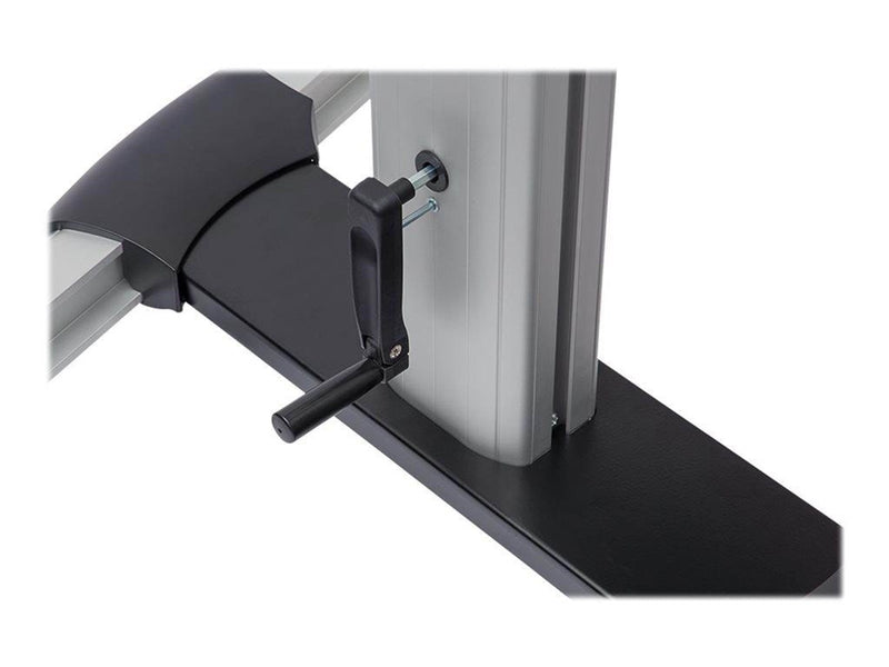 Deltaco Office Display Cart Adjustable with crank 50 kg 70" 200 x 200 mm