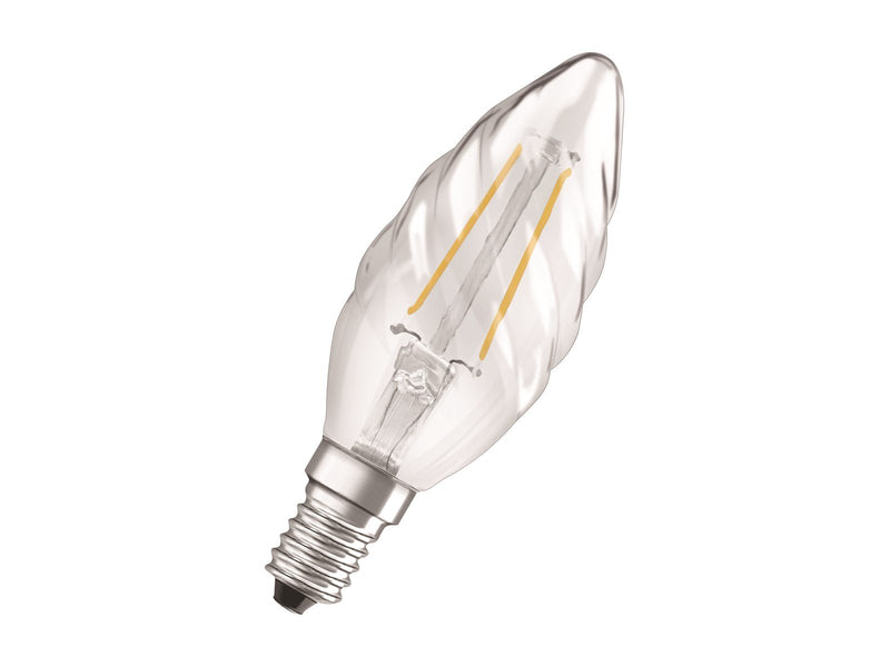 Osram LED-Lampe Candle Filament 2,5W/827 (25W) Clear E14