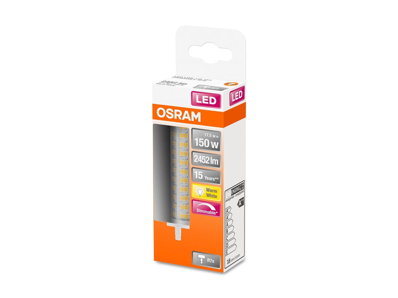 Osram LED-Lampe LINE 19W/827 (150W) long dimmable R7s