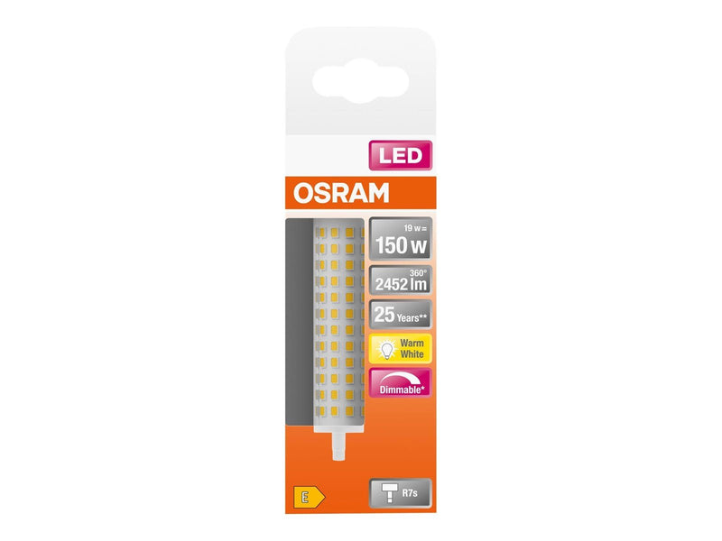 Osram LED-Lampe LINE 19W/827 (150W) long dimmable R7s