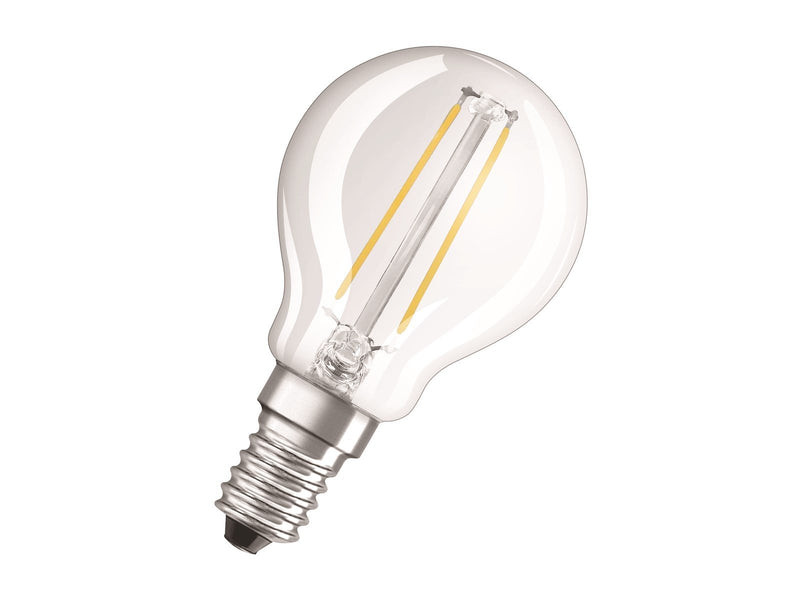 Osram LED-Lampe Mini-ball 1.5W/827 (15W) filament clear E14