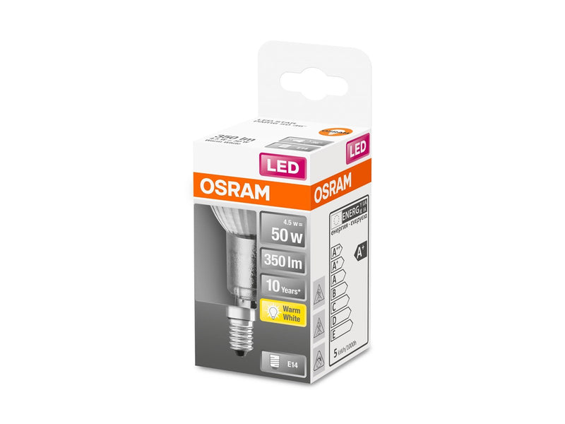 Osram LED-Lampe MR16 4.5W/827 (50W) 36° E14