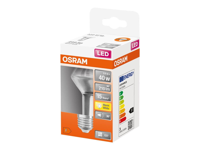 Osram LED-Lampe R63 2.6W/827 (40W) E27