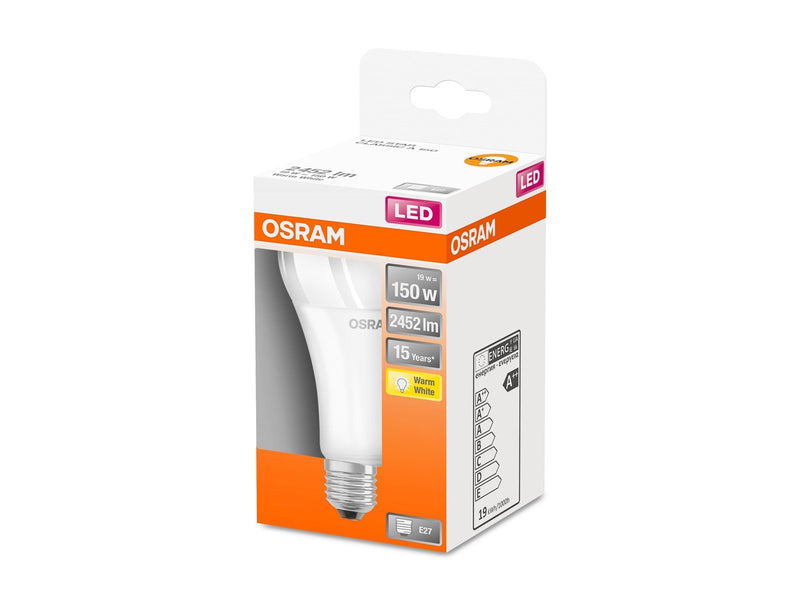 Osram LED-Lampe Standard 19W/827 (150W) frosted E27
