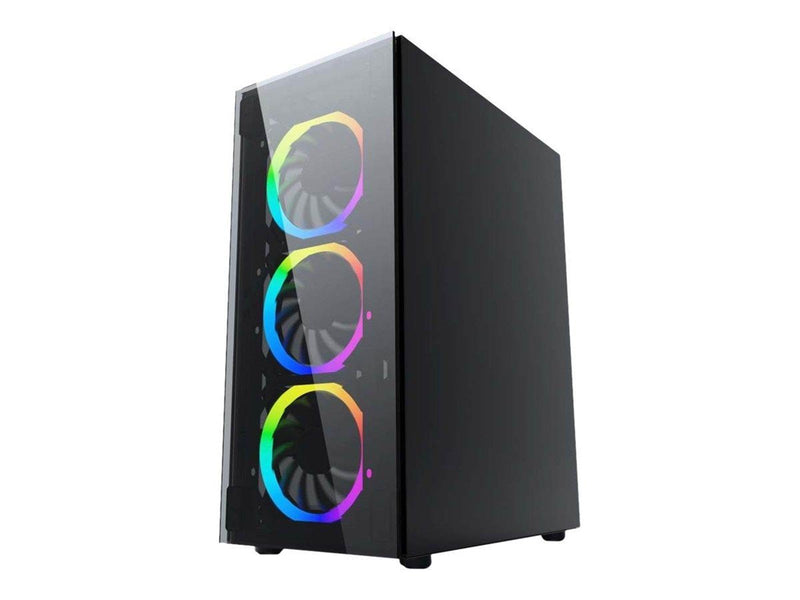 Gembird Fornax 1500RGB PC case - Gehäuse - Tower - Schwarz