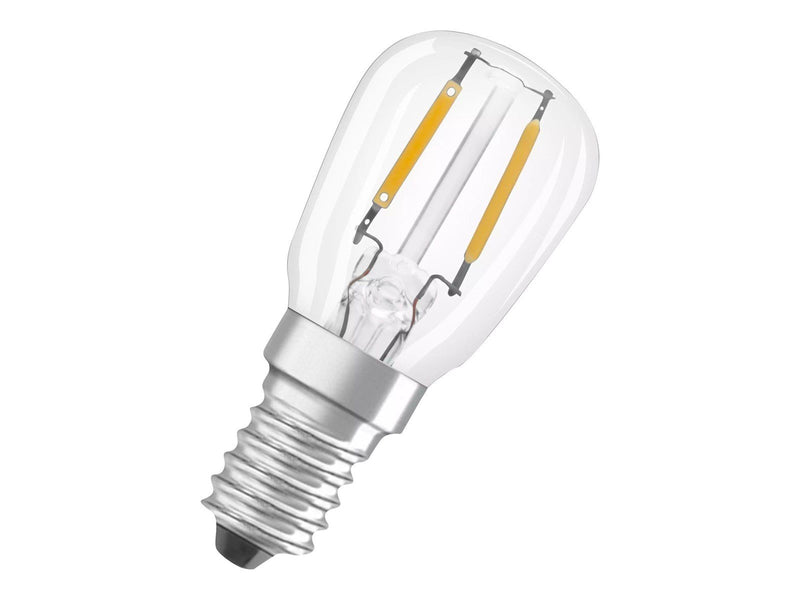 Osram LED-Lampe T26 1.6W/827 (5W) filament clear E14