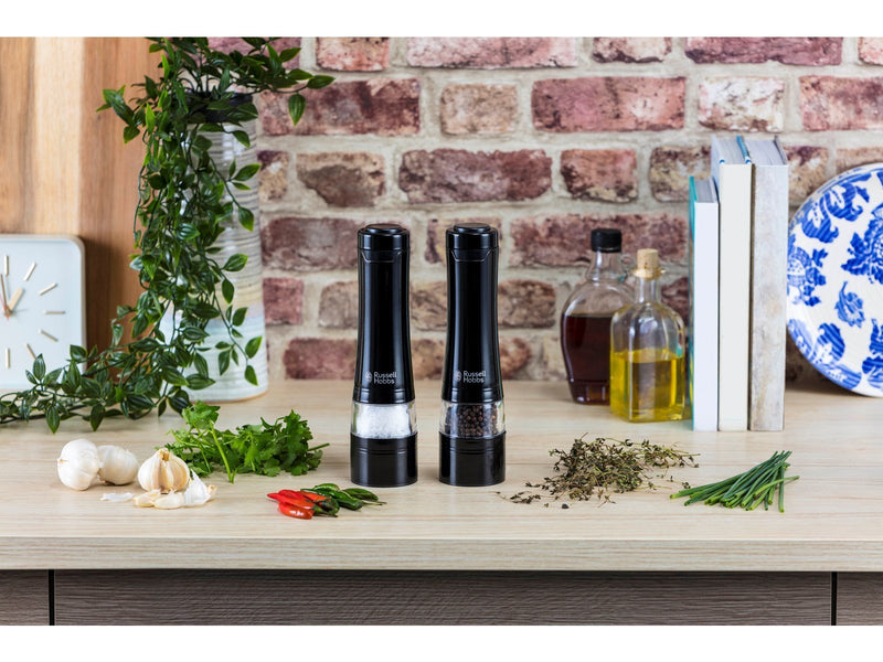 Russell Hobbs Black Salt & Pepper Grinders