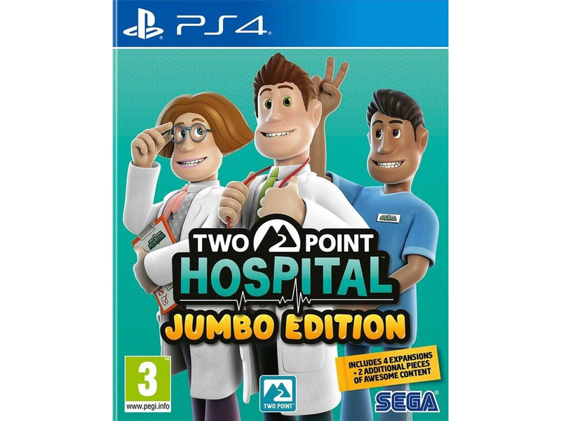 Two Point Hospital (Jumbo Edition) - Sony PlayStation 4 - Strategie - PEGI 3