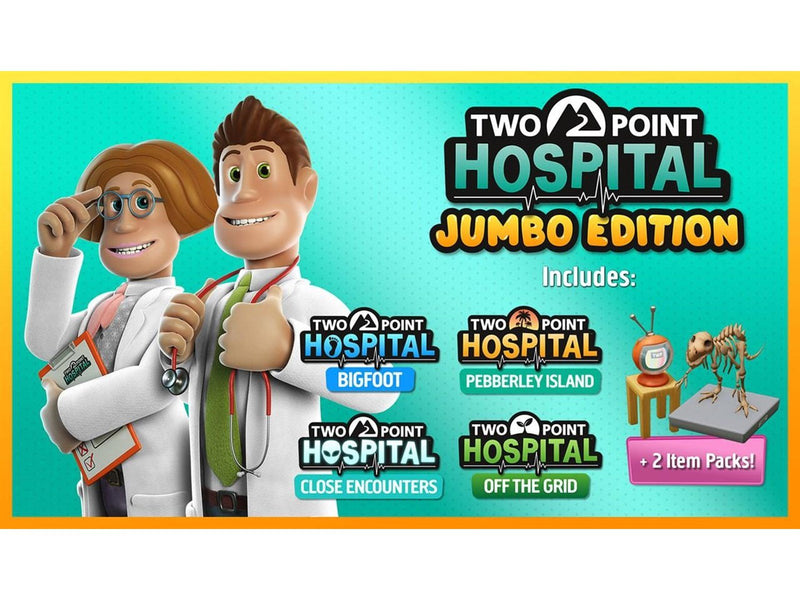 Two Point Hospital (Jumbo Edition) - Sony PlayStation 4 - Strategie - PEGI 3