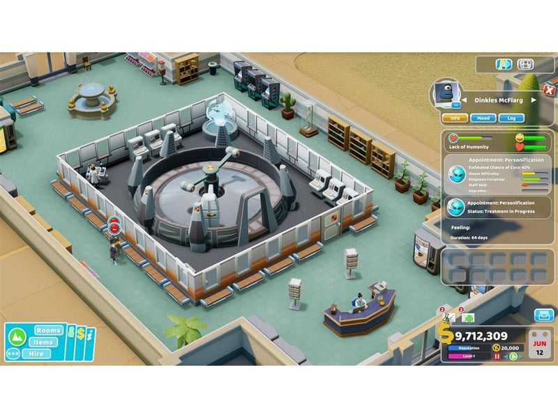 Two Point Hospital (Jumbo Edition) - Sony PlayStation 4 - Strategie - PEGI 3
