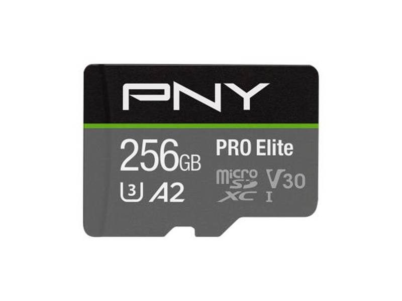 PNY PRO Elite MicroSD/SD - 100MB/s - 256GB