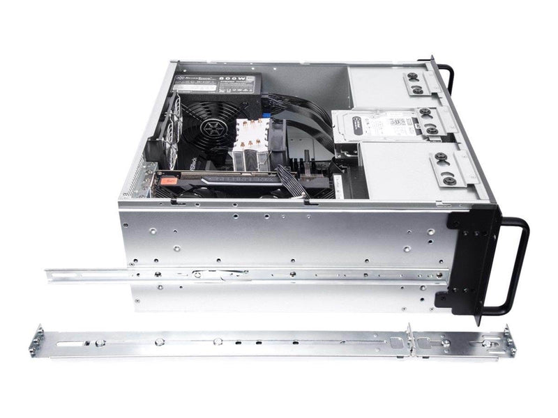 SilverStone RM41-506 - Gehäuse - Server (Rack) - Silber