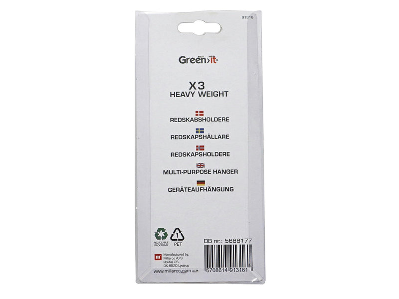 Greenit Multi-purpose tool hanger x 3 pcs.