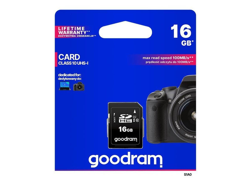 GOODRAM Karta pamieci GoodRam S1A0-0160R12 (16GB Class 10