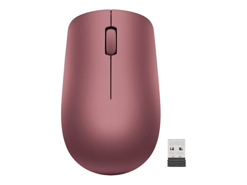 Lenovo 530 Wireless Mouse - mouse - 2.4 GHz - Cherry Red - Maus (Rot)