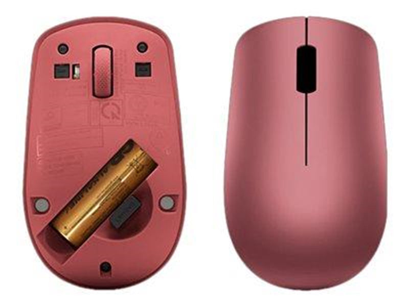 Lenovo 530 Wireless Mouse - mouse - 2.4 GHz - Cherry Red - Maus (Rot)