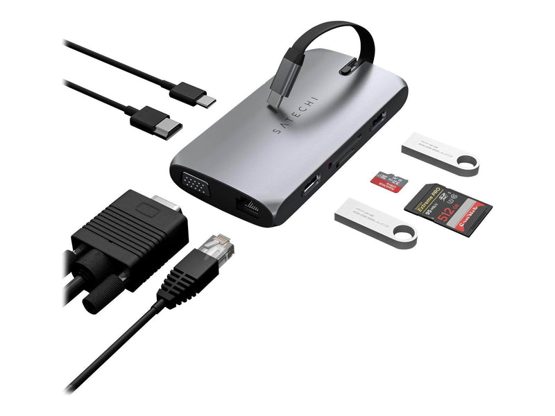 Satechi USB-C On-the-Go Multiport Adapter USB-Hubs