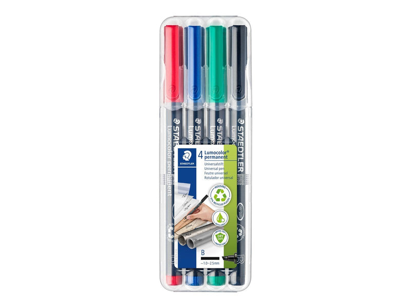 Staedtler Universal pen Lumocolor perm S 4pcs