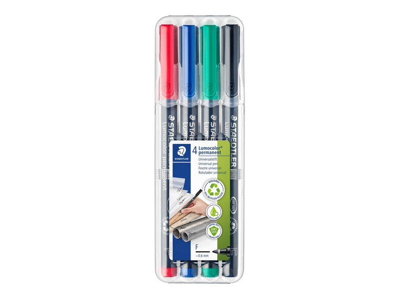 Staedtler Universal pen Lumocolor perm F 4pcs