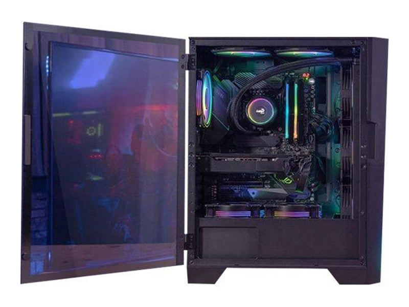 AeroCool Mirage-G-BK-v1 - MDT - ATX - Gehäuse - Tower - Schwarz