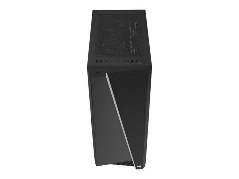 AeroCool Mirage-G-BK-v1 - MDT - ATX - Gehäuse - Tower - Schwarz