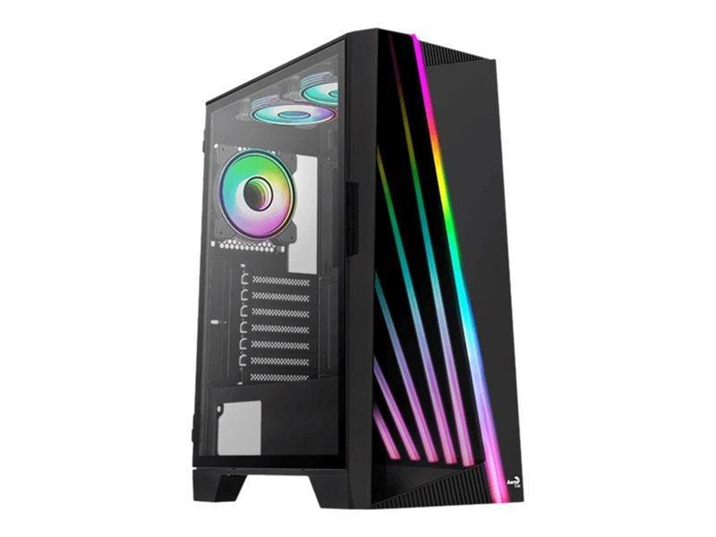 AeroCool Mirage-G-BK-v1 - MDT - ATX - Gehäuse - Tower - Schwarz