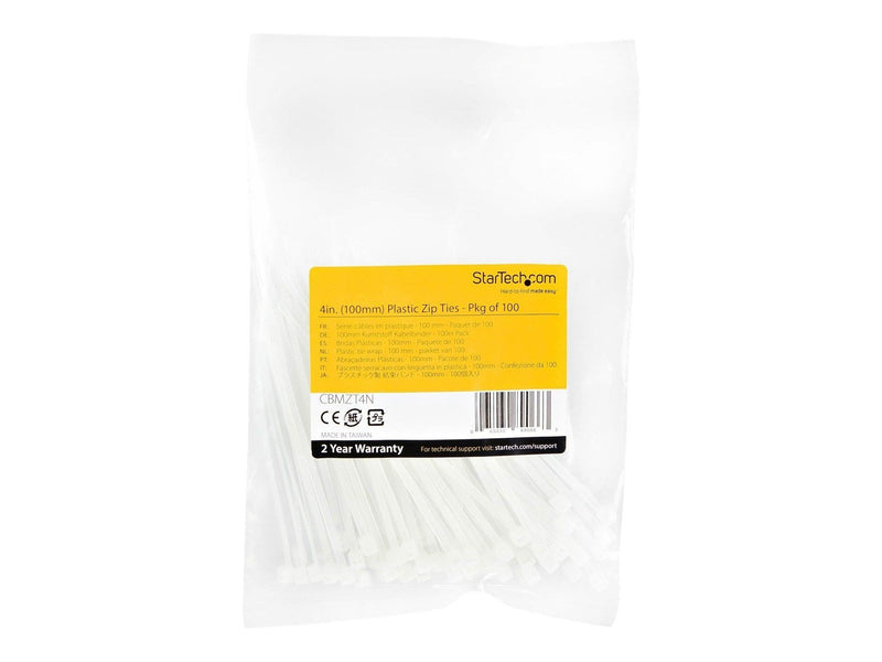 StarTech.com Cable Ties 2mm 100 pcs.