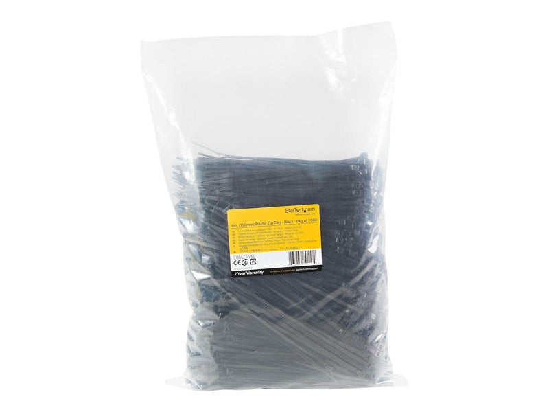 StarTech.com Cable Ties 3mm 1000 pcs.
