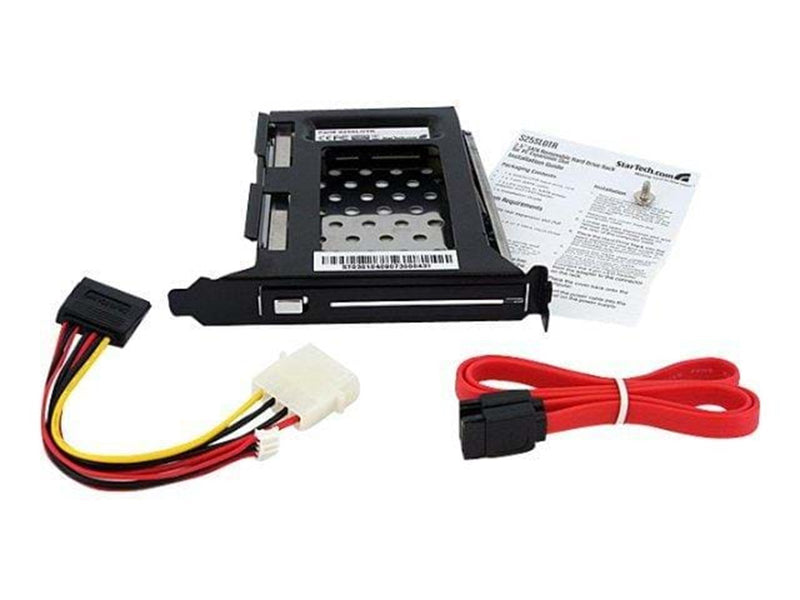 StarTech.com 2.5in SATA Removable hart Drive Bay für PC Expansion Slot