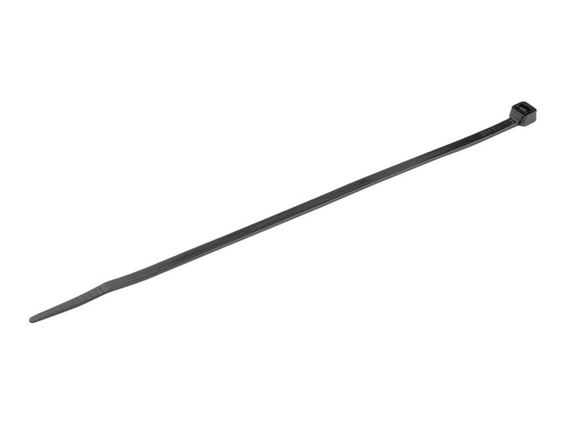 StarTech.com 8"(20cm) Cable Ties 2-1/8"(55mm) Dia 50lb(22kg) Tensile Strength Nylon Self Locking Zip Ties UL Listed 1000 Pack Bl