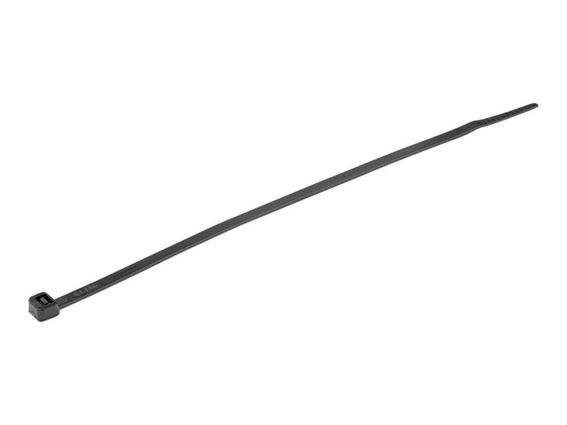 StarTech.com 8"(20cm) Cable Ties 2-1/8"(55mm) Dia 50lb(22kg) Tensile Strength Nylon Self Locking Zip Ties UL Listed 1000 Pack Bl