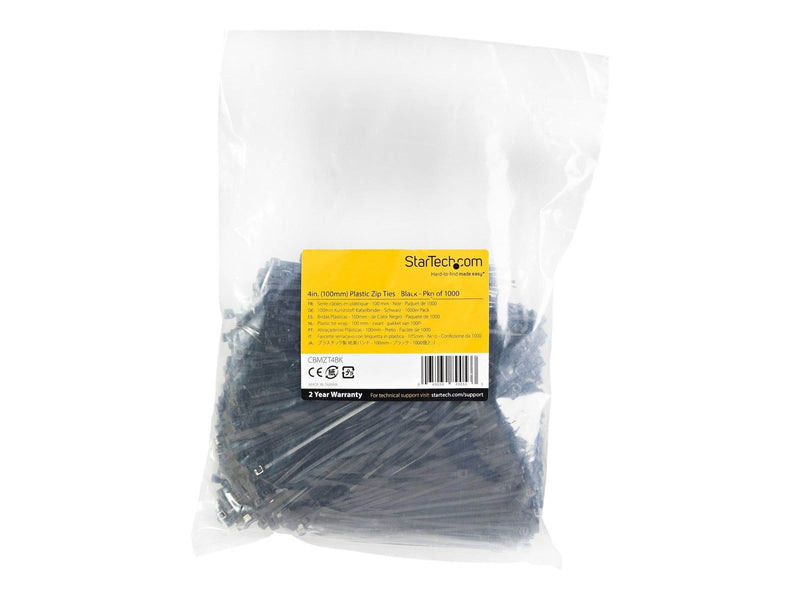 StarTech.com Cable Ties 2mm 1000 pcs.