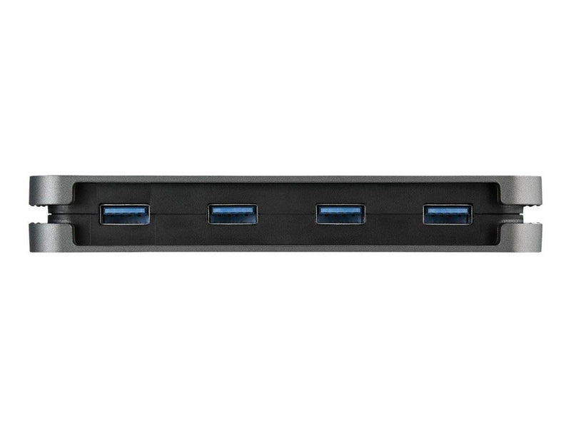 StarTech.com 4 Port USB 3.0 Hub 4x USB-A 5Gbps Laptop/Desktop USB Type-A Hub USB Bus Powered 11" Long Cable with Cable Managemen