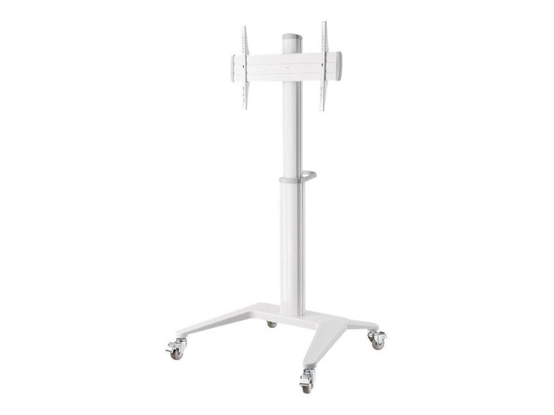 Deltaco Office Display Cart White 70 kg 70"
