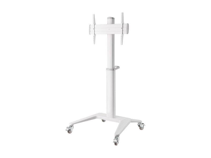 Deltaco Office Display Cart White 70 kg 70"