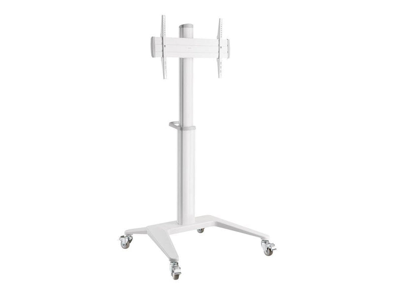 Deltaco Office Display Cart White 70 kg 70"