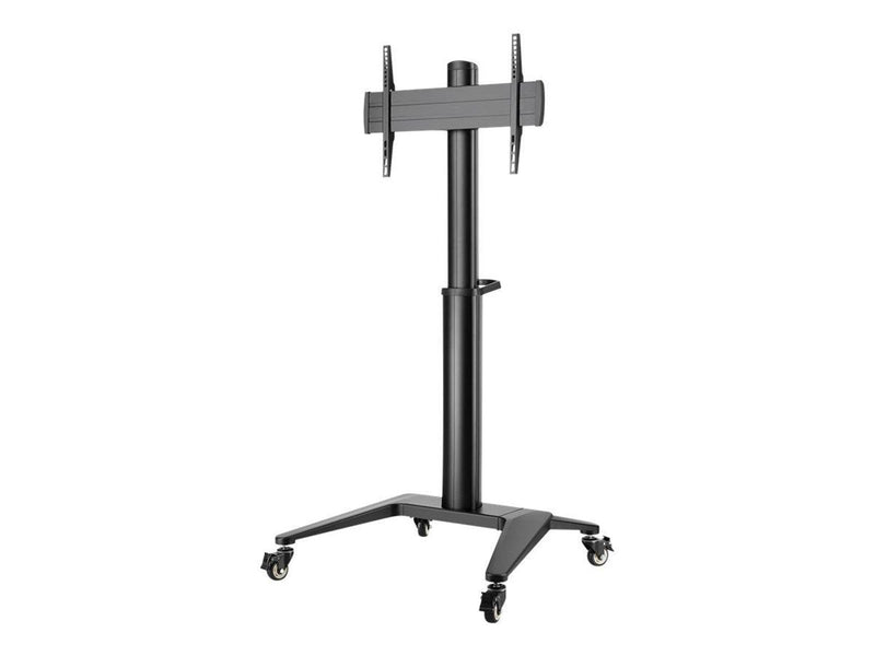 Deltaco Office Display Cart Black 70 kg 70"